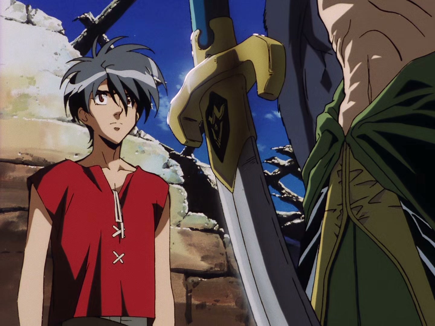 The Vision of Escaflowne Ep 22: The Black-Winged Angel @ 00:21:06