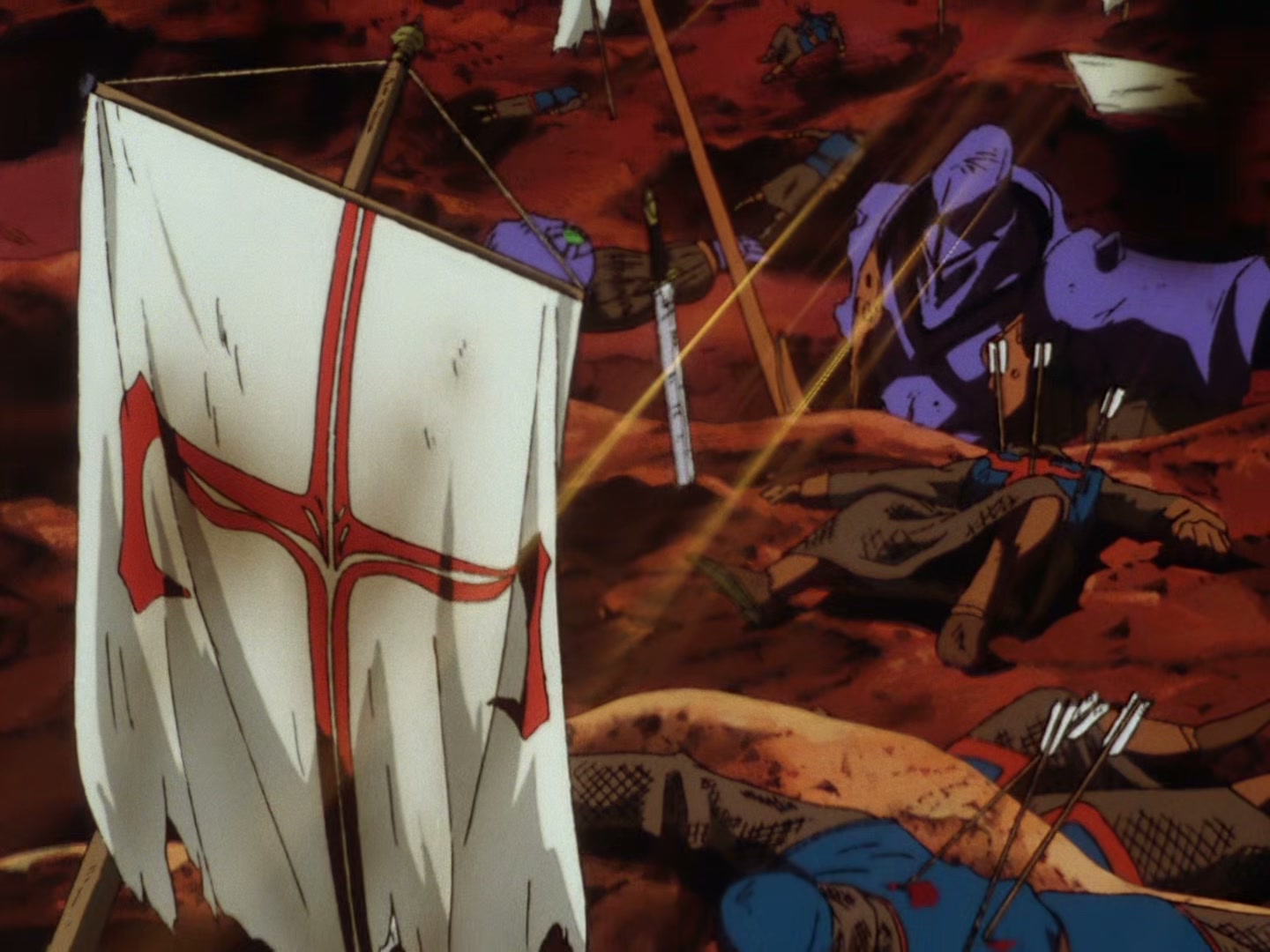 The Vision of Escaflowne Ep 25: Zone of Absolute Fortune @ 00:01:47